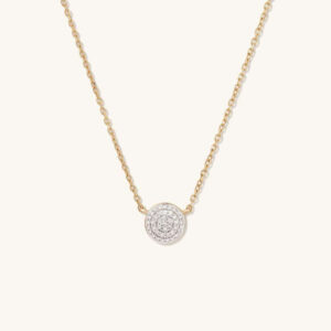 Diamond Round Necklace